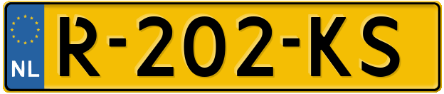 RDW laatst uitgegeven kenteken personenauto 26-09-2022